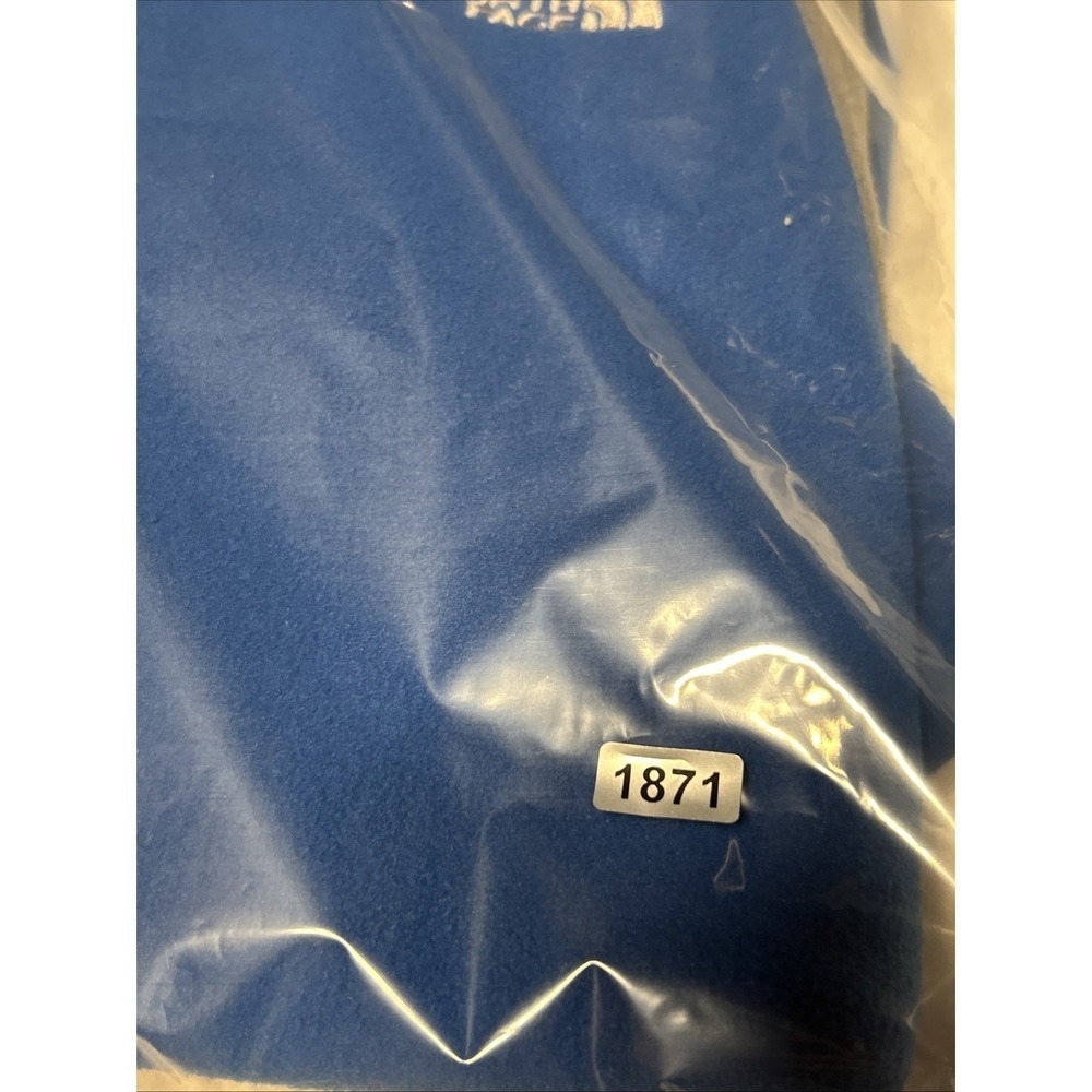 Vintage The North Face Jacket Men's S Boys XL Blue Fleece 1/4 Zip Made USA 90s - Picture 10 of 10
